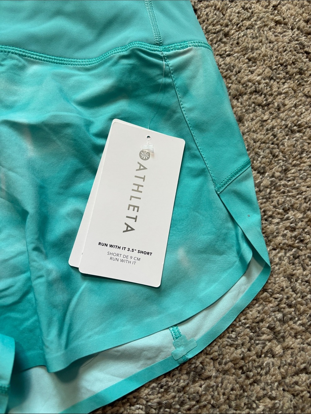 Athleta Run With It Shorts size small NWT - Picture 3 of 4